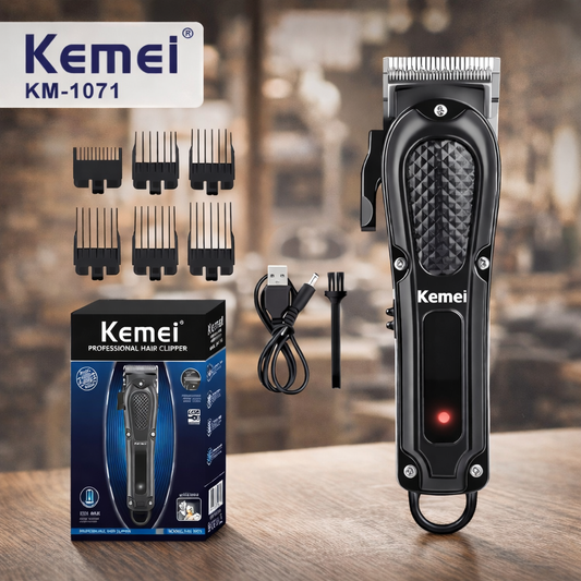 Budget Friedly Original Kemei KM-1071 Electric Hair Clipper UBS Rechargeable