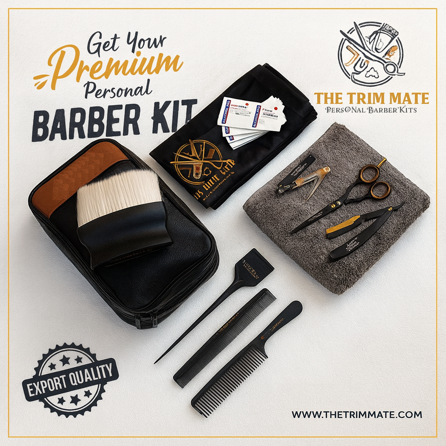 Premium Personal Professional Barber Kit
