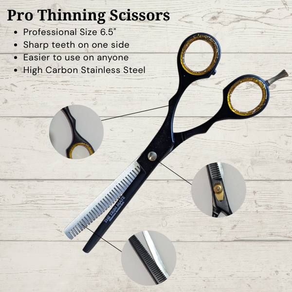 The Trim Mate — Professional-Grade Barber Kit with Straight Razor